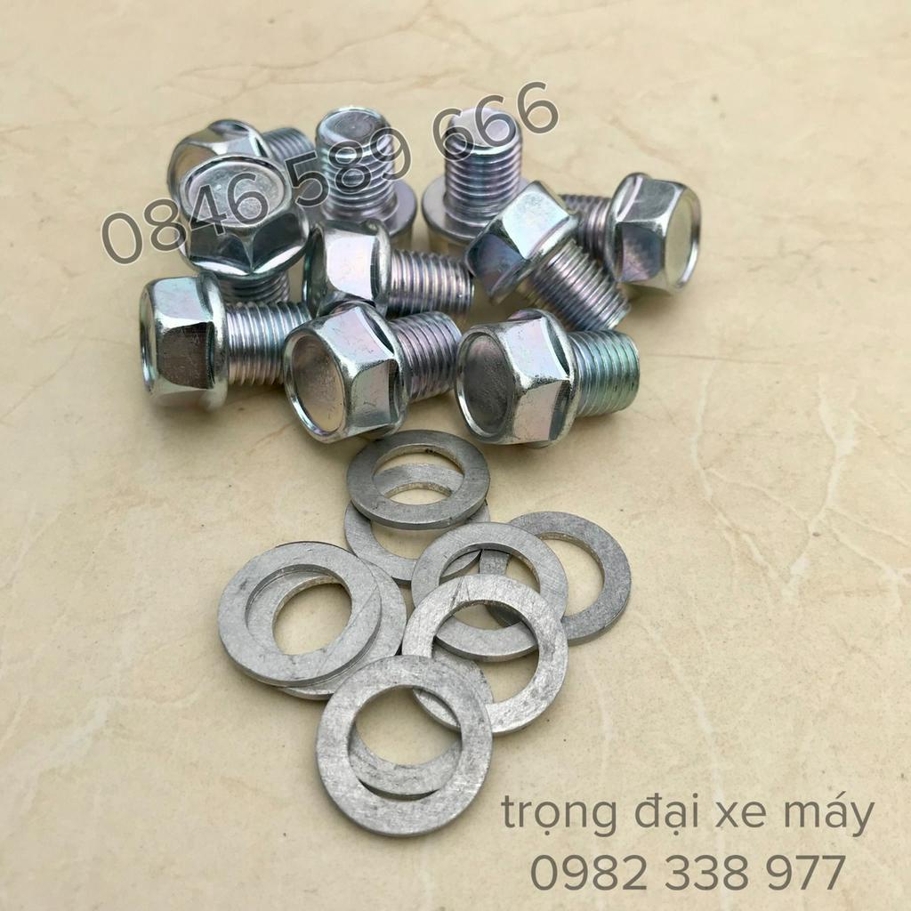 Bộ Cấy Ren Nhớt  13mm,Khắc Phục Tình Trạng Ốc Xả Nhớt bị Tuôn Răng | Trọng Đại Xe Máy