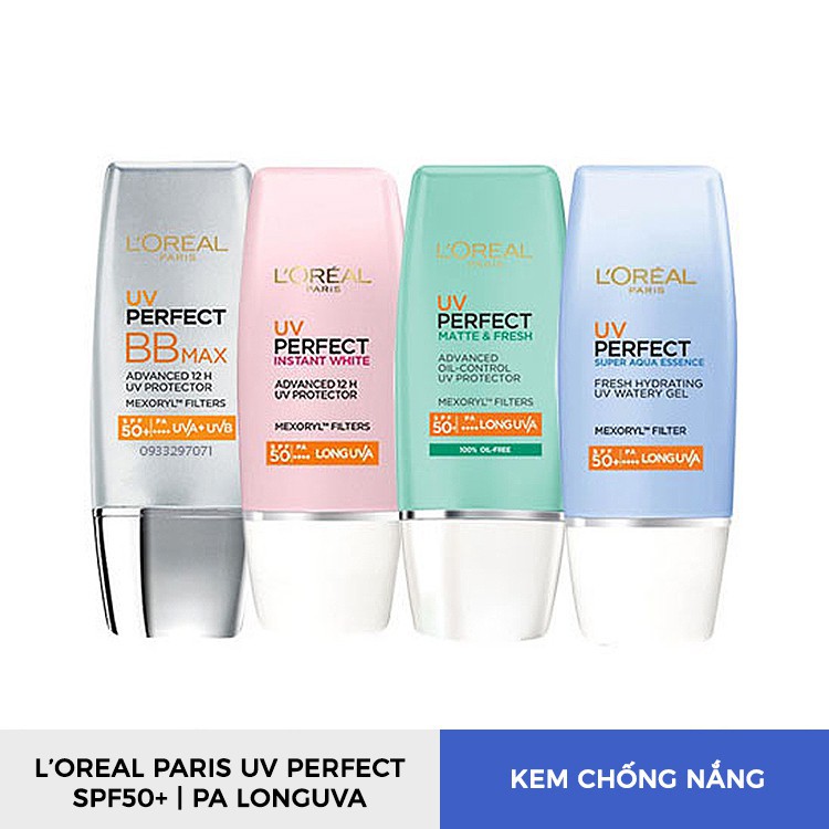 Kem Chống Nắng BB Trang Điểm L'Oreal Paris UV Perfect BB Max SPF50+ PA++++ (30ml) | BigBuy360 - bigbuy360.vn