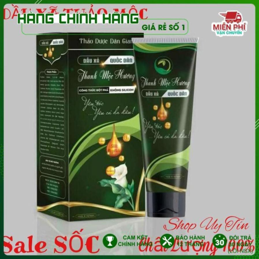 [KHÔNG MƯỢT ẢO, AN TOÀN MỌI LOẠI TÓC, PHỤC HỒI HƯ TỔN]Dầu Xã Quốc Dân Thanh Mộc Hương