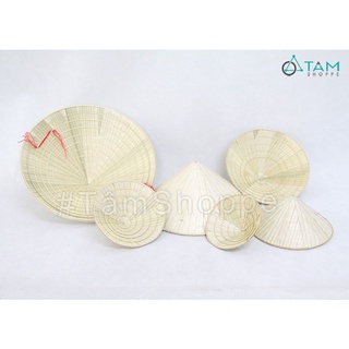 Nón lá trang trí hàng đẹp nhiều cỡ
