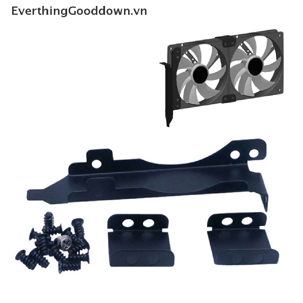 Everthinggood Ốp Quạt Làm Mát PCI Kép DIY 8 / 9cm Cho Thẻ Đồ Họa Máy Tính