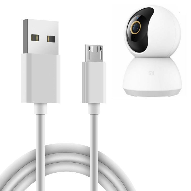 XIAOMI Dây cáp sạc Micro USB dài 3m/5m/10m dành cho camera an ninh CCTV | WebRaoVat - webraovat.net.vn