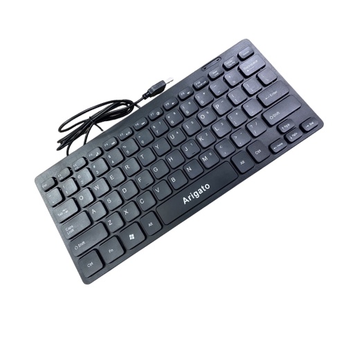 Bàn phím mini tika, Arigato, G1000 dùng cho máy tính, laptop không dây vàcó dây USB - bảo hành 12 tháng - sieuthipkgiare