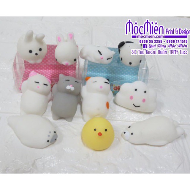  Thú dẻo Mochi toys nhiều mẫu hộp riêng  JBTS so