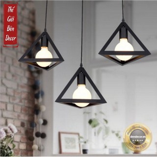 Đèn thả trang trí T135 hình học tam giác