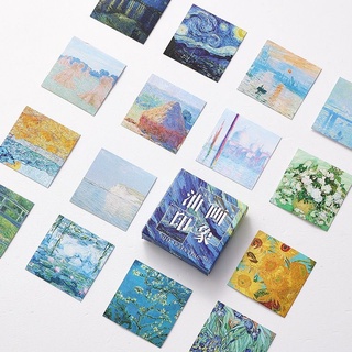 Hộp Sticker Tranh Sơn Dầu Van Gogh