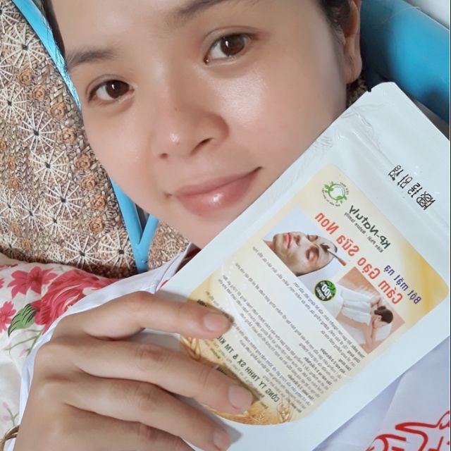 Cám  gạo  sữa  non
