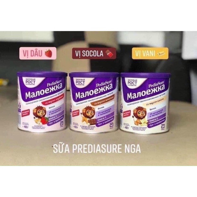 [NVMH]  Sữa bột Pediasure Nga 400g