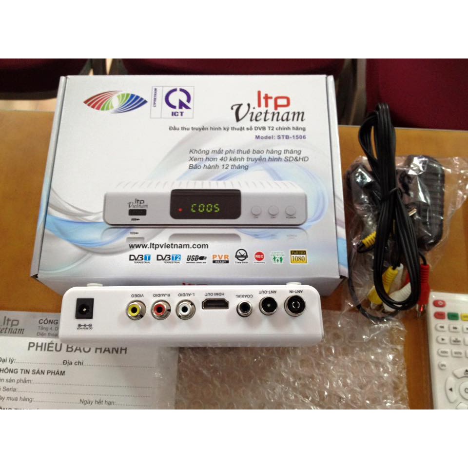 Đầu thu DVB T2 LTP - Đầu kỹ thuật số 1506 LTP Việt Nam