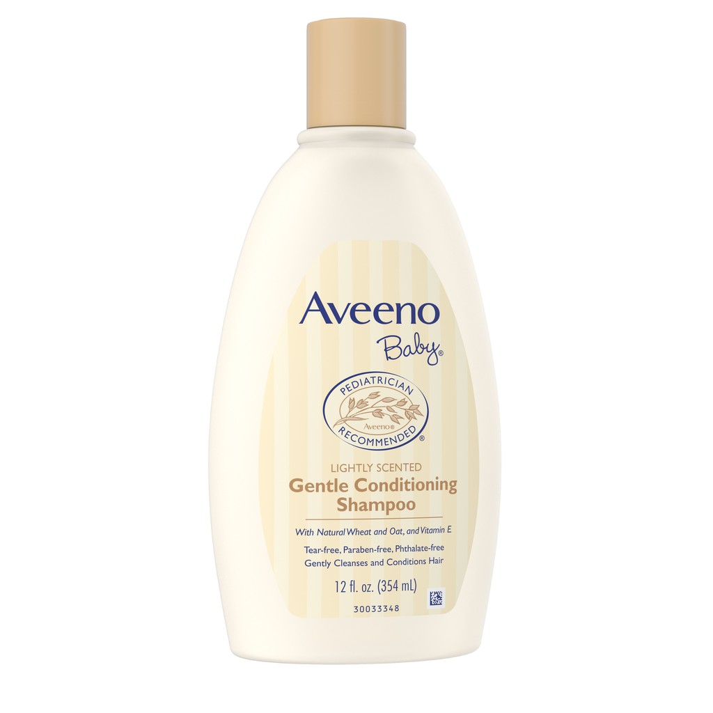 Dầu gội Aveeno Baby Gentle Conditioning Shampoo with Natural Oat, 12 fl oz