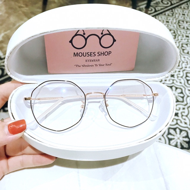 [Mã SKAMCLU7 giảm 10% cho đơn từ 0Đ] Kính mắt lục giác nam nữ đẹp 02_Tặng kèm khăn hộp_Bảo hành 12 tháng | BigBuy360 - bigbuy360.vn