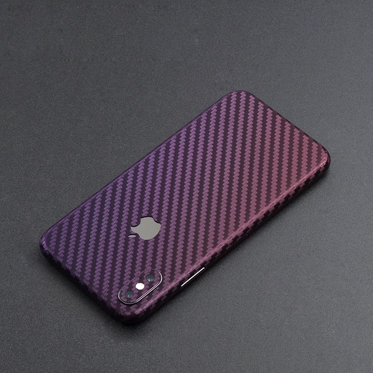 miếng dán skin iphone x , iphone xs , iphone xs max, iphone XR vân carbon 4D