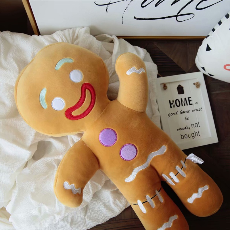 Youyo Thú Nhồi Bông Nhiều Kích Cỡ Hình Gingerbread Man Hoạt Hình