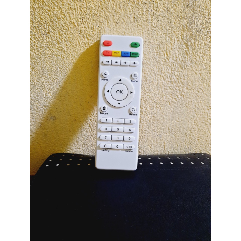 Remote Điều khiển đầu BOX ANDROID TIVI BOX màu trắng- Hàng chính hãng theo máy