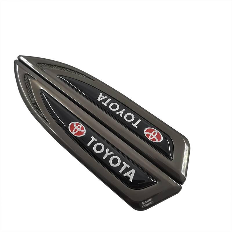 FENDER Set 2 miếng dán kim loại in logo TOYOTA cho xe hơi | BigBuy360 - bigbuy360.vn