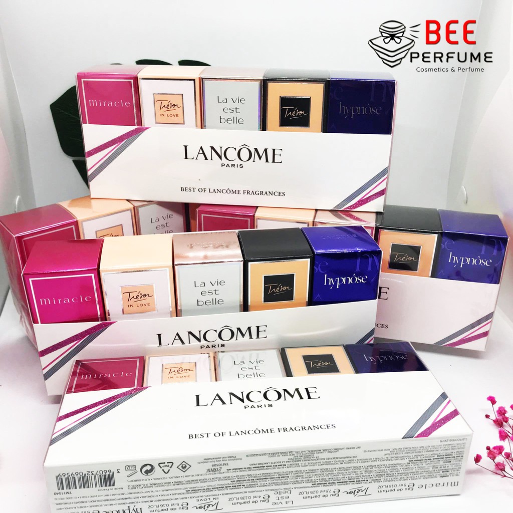 [CHÍNH HÃNG] Bộ Giftset nước hoa Lancome 5 Chai - The Best Of Lancome Fragrances | BigBuy360 - bigbuy360.vn