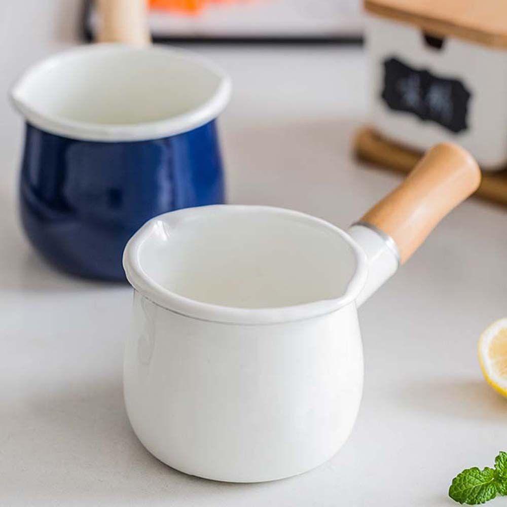 Nồi Nấu Sữa Tráng Men 500ml Đa Ứng Dụng Cho Nhà Bếp