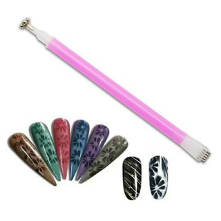 Nam Châm Mắt Mèo Hoa dùng hơ sơn gel trang trí móng làm đẹp nail