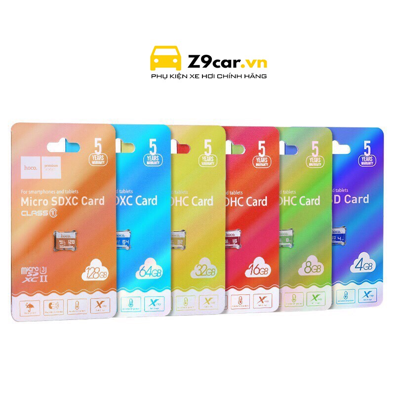 Thẻ nhớ Hoco Micro SD Class 10 16GB/32GB/64GB/128GB chính hãng - bảo hành 12 tháng