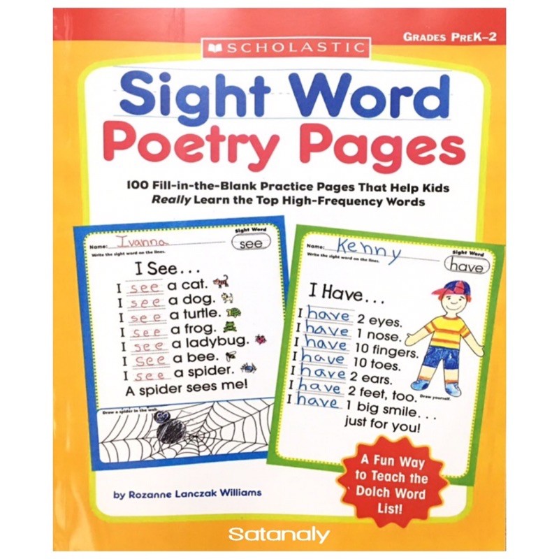 Sight word - combo 4 cuốn (gửi file nghe khi nhận được tài liệu)