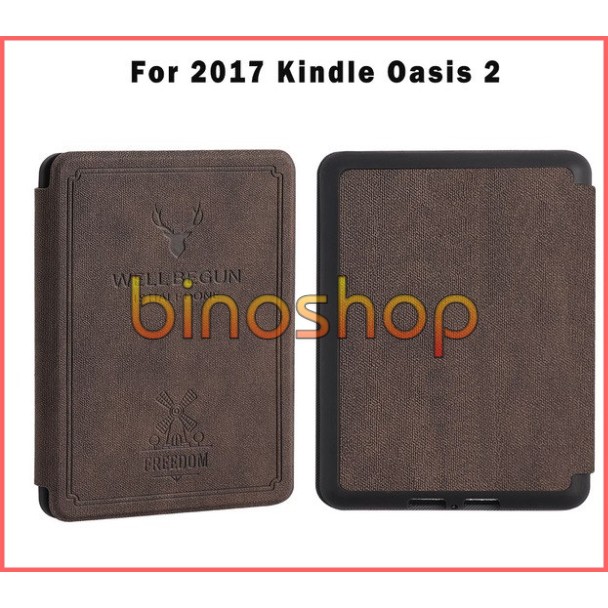 [ Kindle Oasis 2/3] Bao Da Máy Đọc Sách Kindle Oasis 2/3 - Hươu | BigBuy360 - bigbuy360.vn