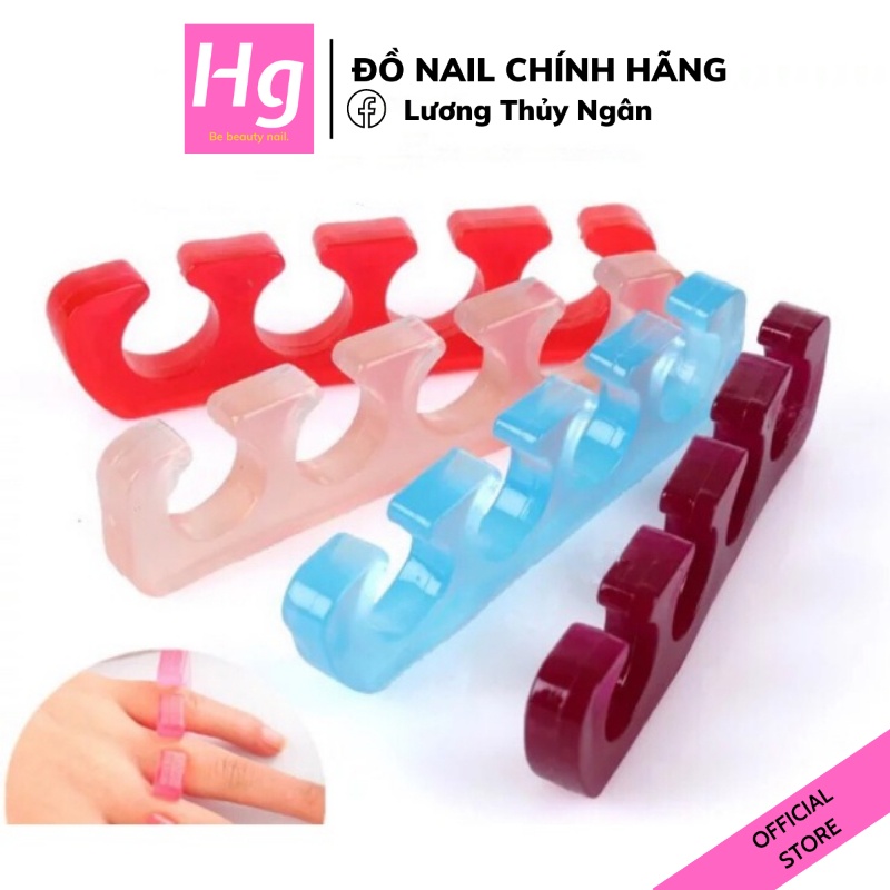 Kẹp Tách Ngón Tay Chân Silicon 10 Ngón