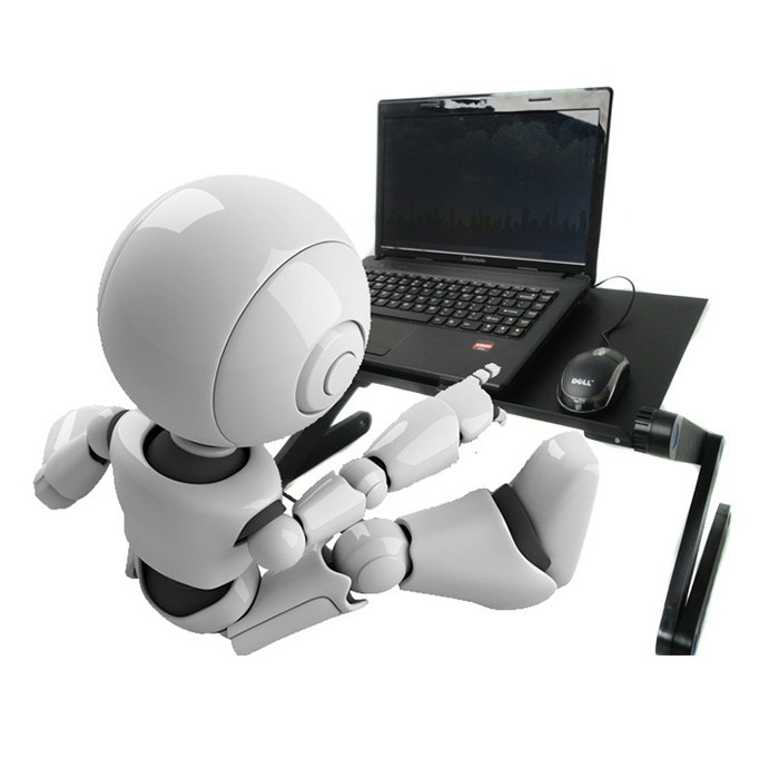 [Hàng Loại 1] Bàn Để Máy Tính Laptop Có Lưới Tản Nhiệt Điều Chỉnh Độ Cao 360 Độ Gấp Gọn | BigBuy360 - bigbuy360.vn