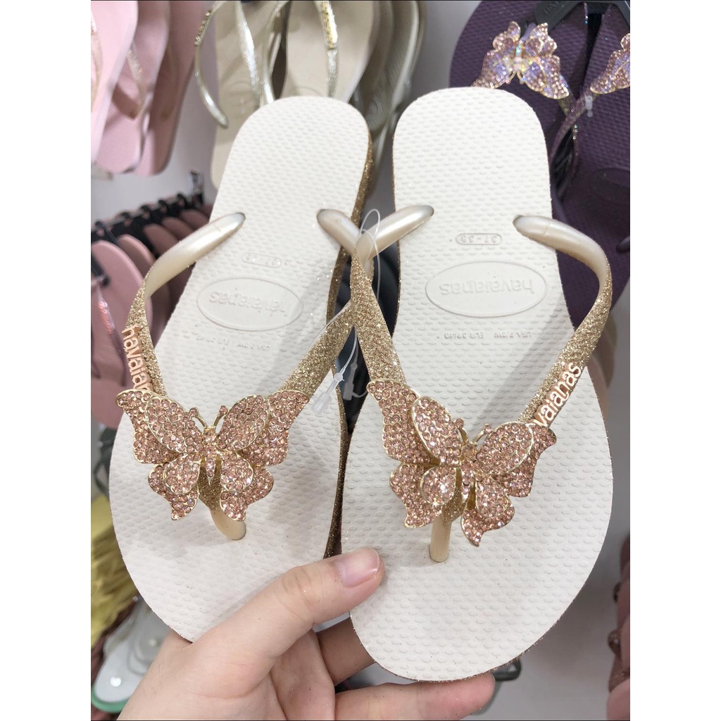 Charm bướm 2 tầng gắn dép HAVAIANAS có sẵn HCM , luư ý link chỉ bán charm , dép tham khảo link dép hoặc ib cho shop    .