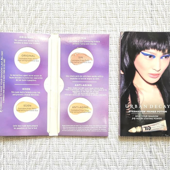 URBAN DECAY (hàng Mới Về) 1 Lọ Đựng Phấn Mắt Mẫu Thử Tiện Dụng Chất Lượng Cao