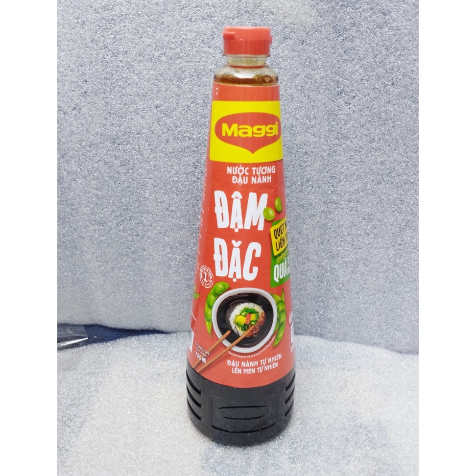 Nước tương đậu nành đậm đặc maggi chai 700ml / 800ml  / 600ml