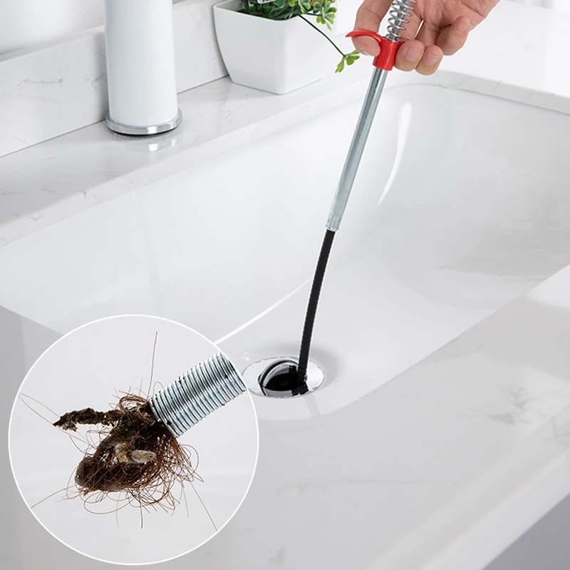 Dụng cụ thông tắc ống thoát nước 60 / 160cm tiện lợi