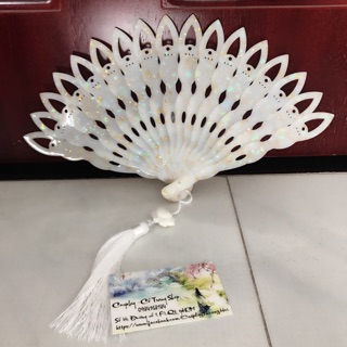 Quạt resin nhiều màu