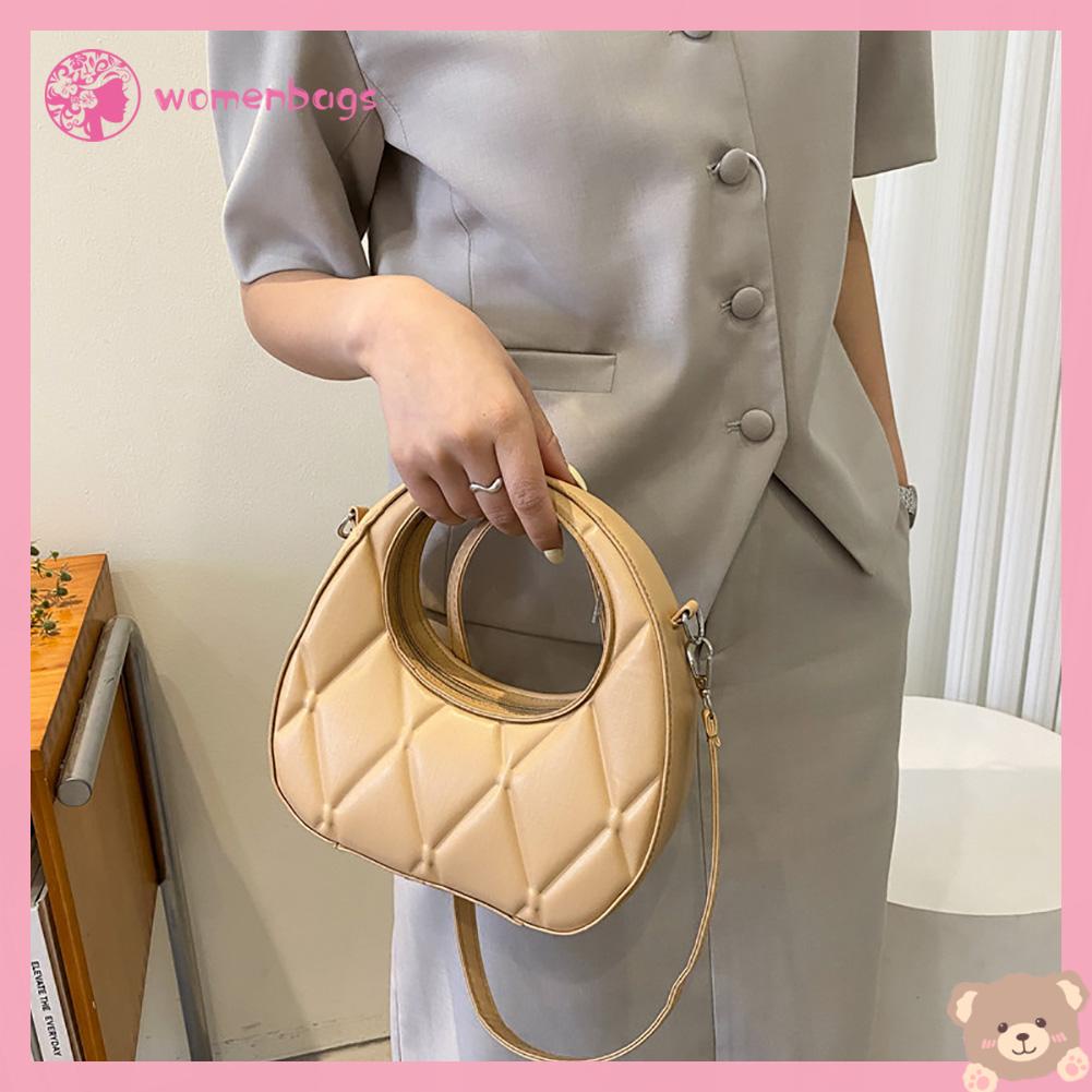 ✿ Wb ✿ Túi Xách Da PU Hình Tròn Thời Trang Cho Nữ✿