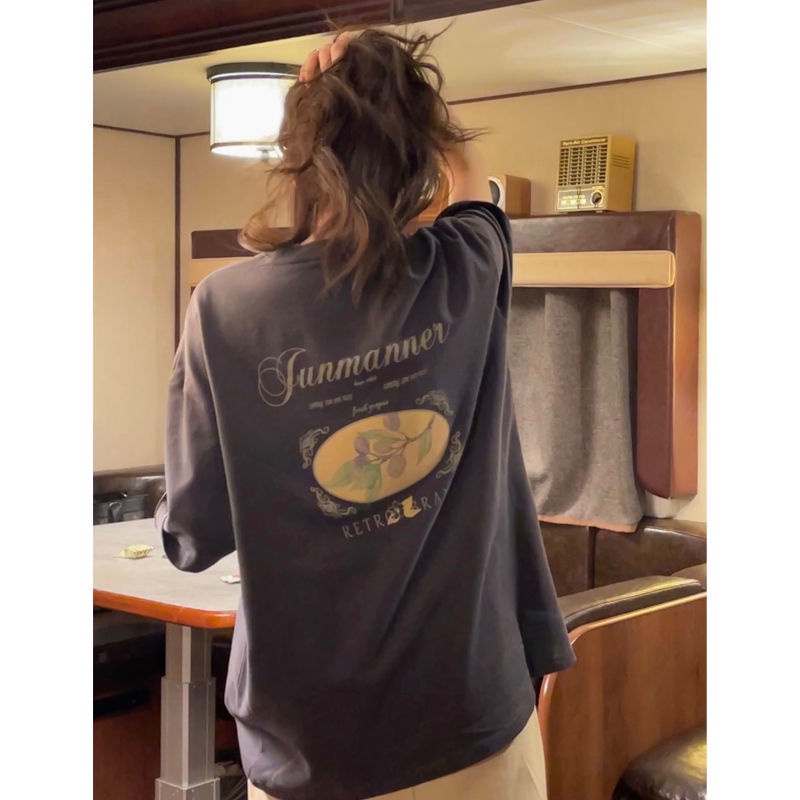 Áo Thun Ngắn Tay Dáng Rộng Phong Cách Nhật Bản Thời Trang Mùa Hè Dành Cho Nữ 2022