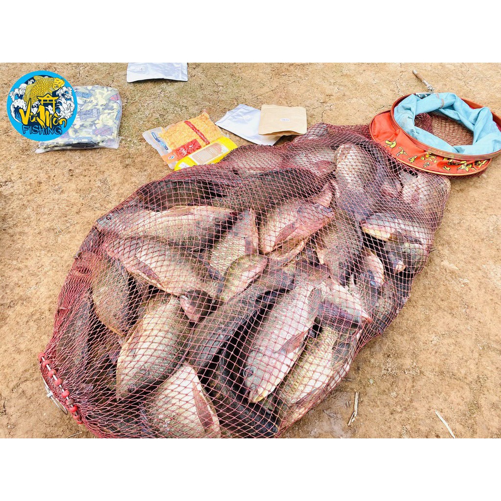 Mồi Câu Cá Tổng Hợp Chuyên Chép V02 ( 500g)| Thính Dụ Cá Chép Trắm Siêu Nhạy- Vũ Môn Fishing