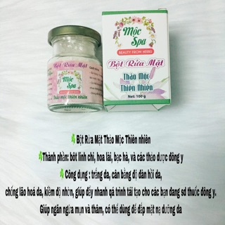 Bột rửa mặt