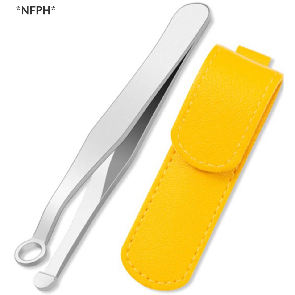 Nhíp Tỉa Lông Mày / Mũi Đầu Tròn Bằng Thép Không Gỉ Tiện Dụng