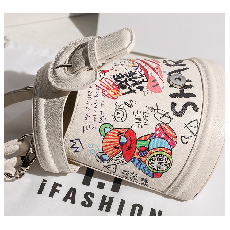 Túi Xách NICERR Da PU Đeo Chéo và Cầm Tay Phong Cách Cá Tính Cho Nữ