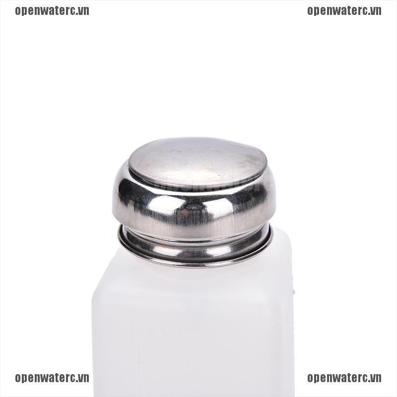 1 Chai Đựng Dung Dịch Tẩy Sơn Móng Tay Dạng Nhấn Tiện Dụng