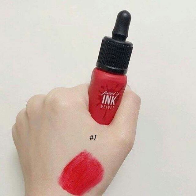 SON INK PERIPERA MÀU 01 ( đỏ tươi )