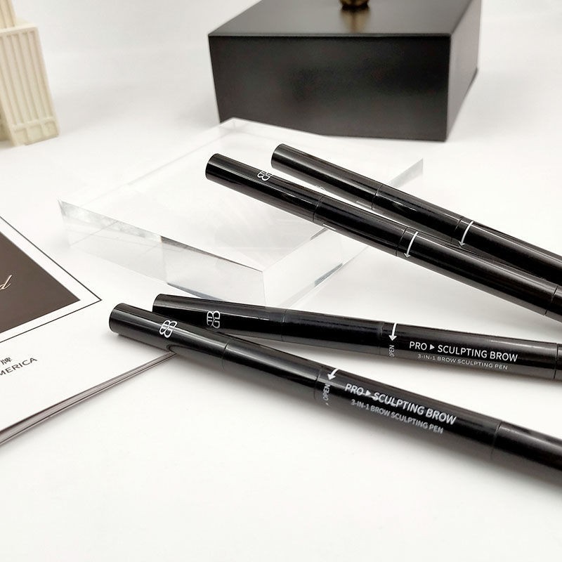 (hàng Mới Về) Bút Kẻ Lông Mày 3 Trong 1 Chống Nước Chống Mồ Hôi Không Dễ Phai Màu | BigBuy360 - bigbuy360.vn