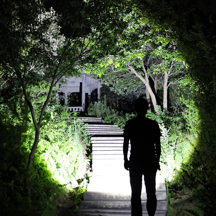 Đèn pin mini cob+led sạc usb độ sáng cao chống thấm nước tiện dụng cho gia đình/ dã ngoại