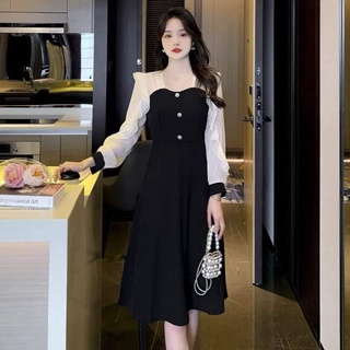 VÁY PHỐI TƠ TAY BÈO