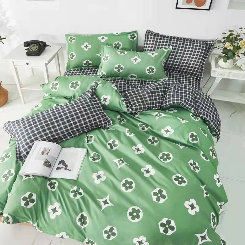 Bộ chăn ga gối cotton poly nhập khẩu ga hàn quốc, nhiều mẫu hot tha hồ lựa chọn (chát chọn mẫu)