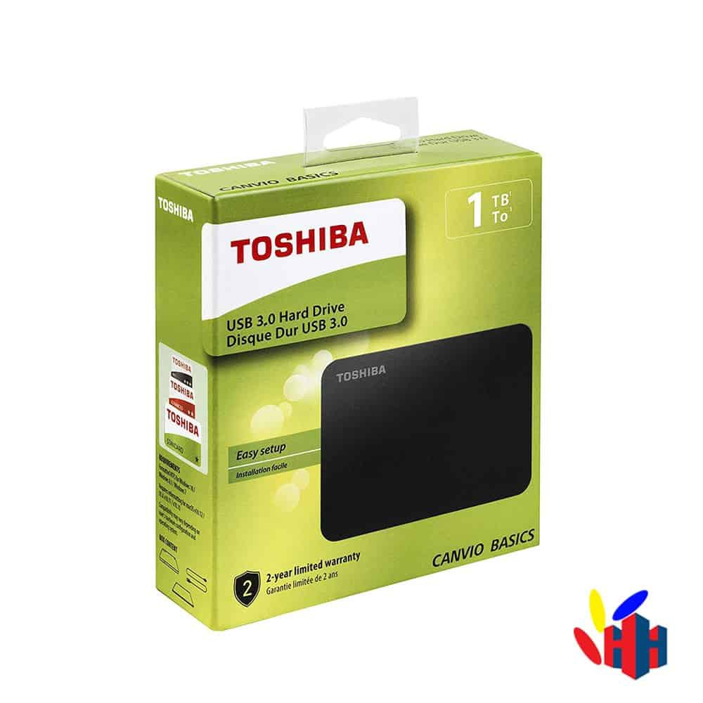 Ổ cứng di động TOSHIBA Canvio Basic 1TB USB 3.0