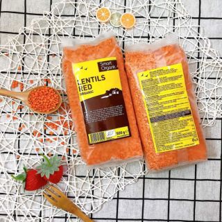 Đậu lăng đỏ hữu cơ Smart Organic túi 500gram