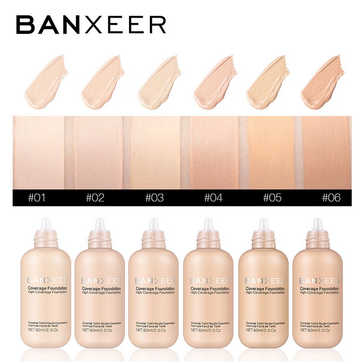 BX11-Kem nền BANXEER lâu trôi có độ che phủ cao dung tích 60ml | BigBuy360 - bigbuy360.vn