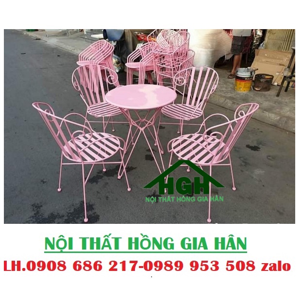 Ghế sắt mỹ nghệ