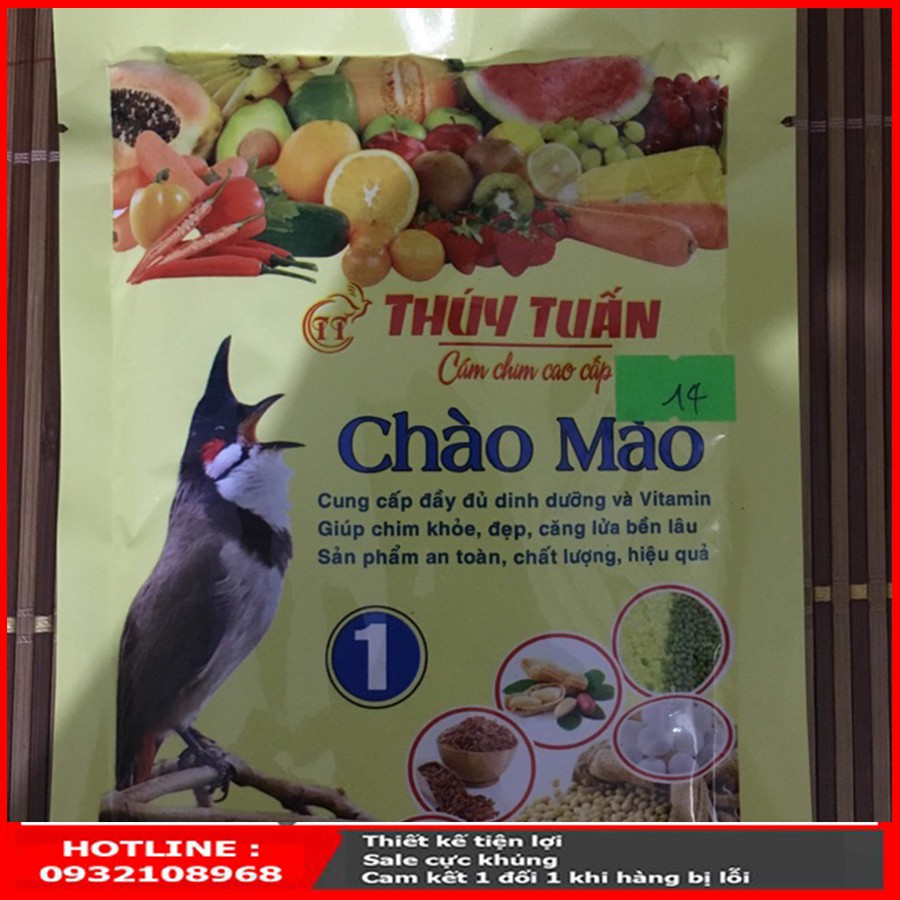 [COMBO 3]Cám chim chào mào thúy tuấn 1 gói 200g