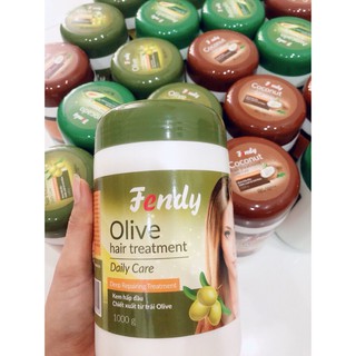 Kem hấp Ủ tóc Fendy Olive chiết xuất từ trái Olive 1kg